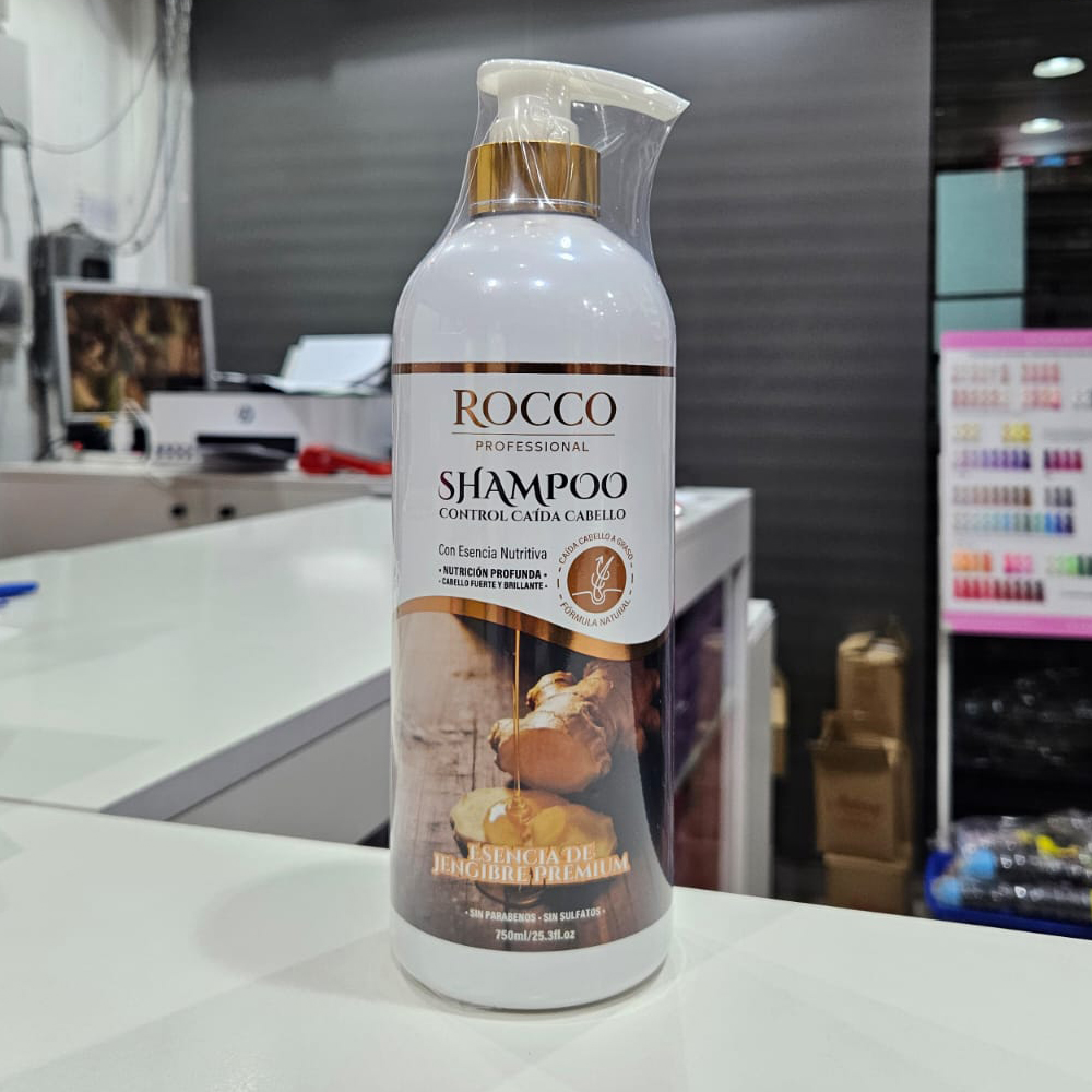 Rocco - Shampoo Jengibre Control Caída 750ml 1