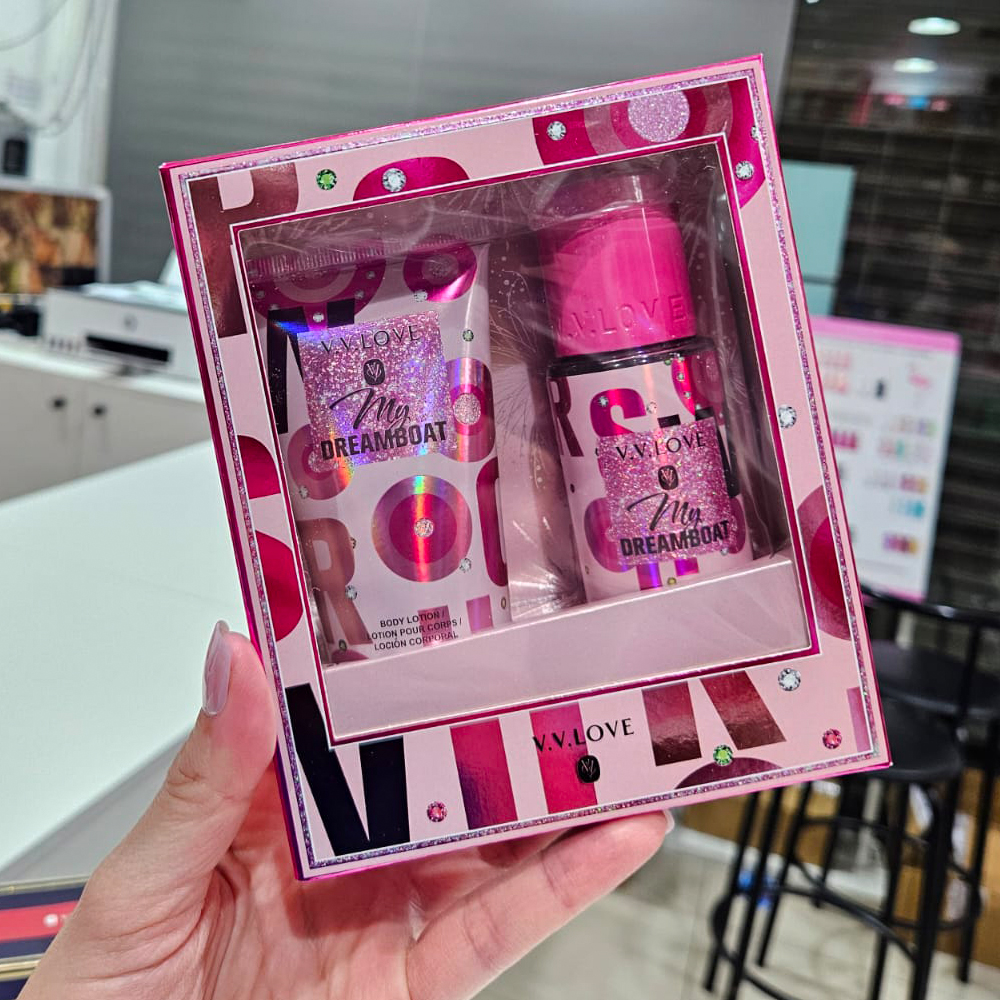 V.v.love - Set de Locion 75ml + Splash 4