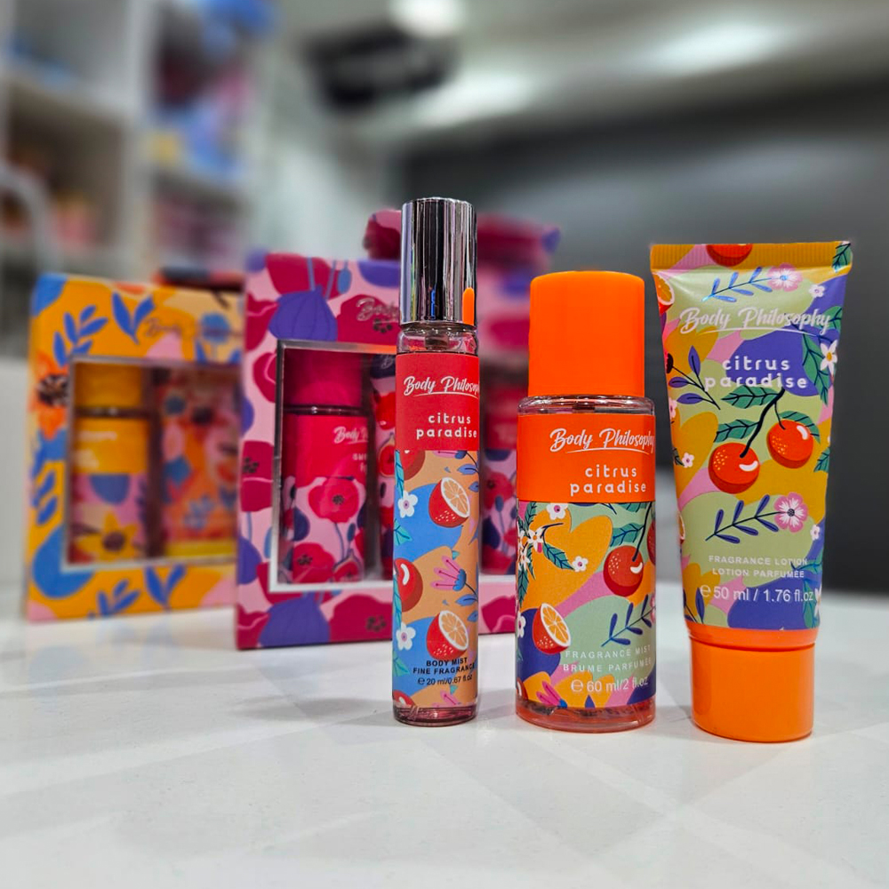 Body Philosophy - Set de Locion + Splash + Perfume 50ml+60ml+20ml 2