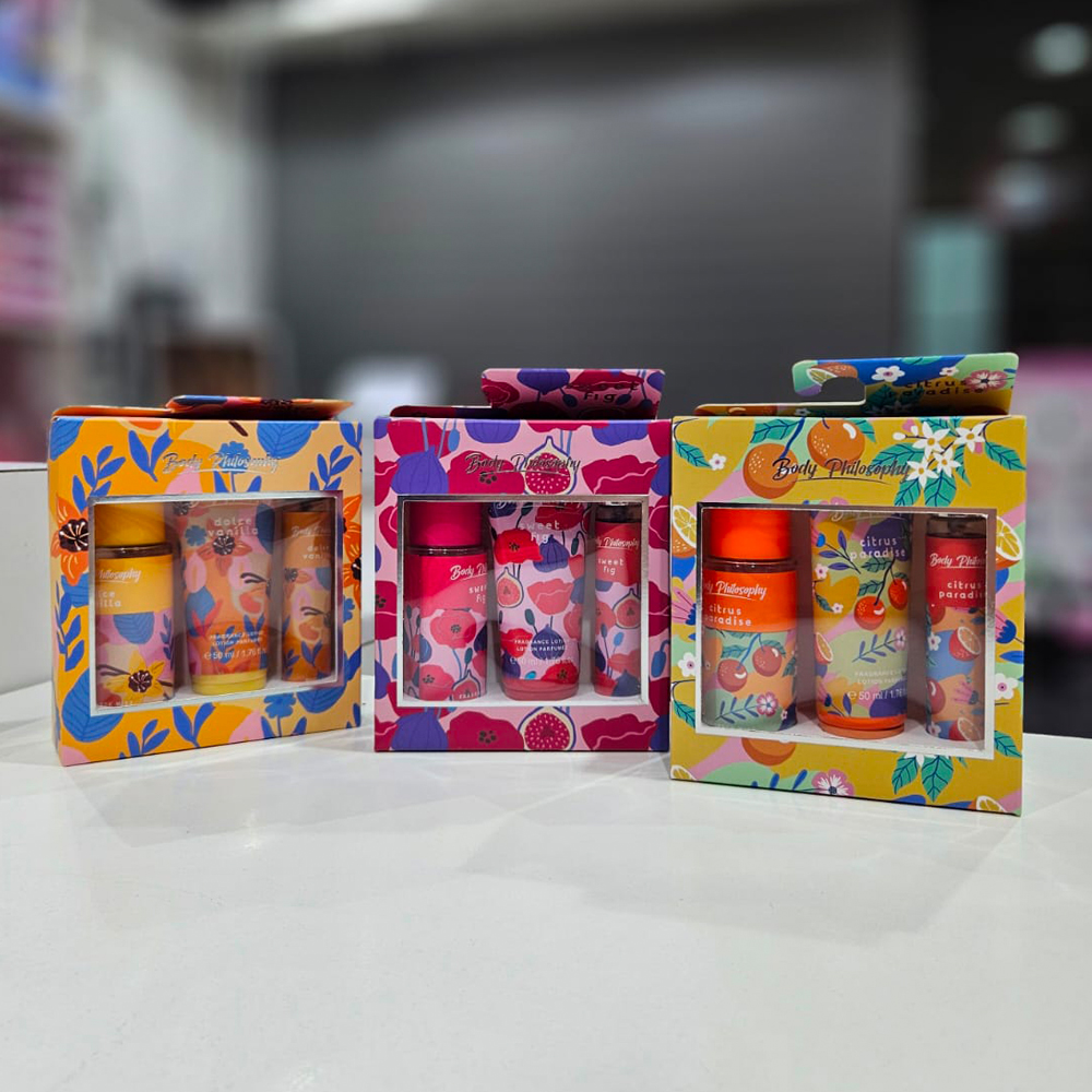 Body Philosophy - Set de Locion + Splash + Perfume 50ml+60ml+20ml 1