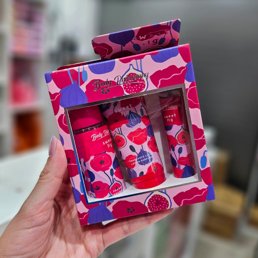 Body Philosophy - Set de Locion + Splash + Perfume 50ml+60ml+20ml 6