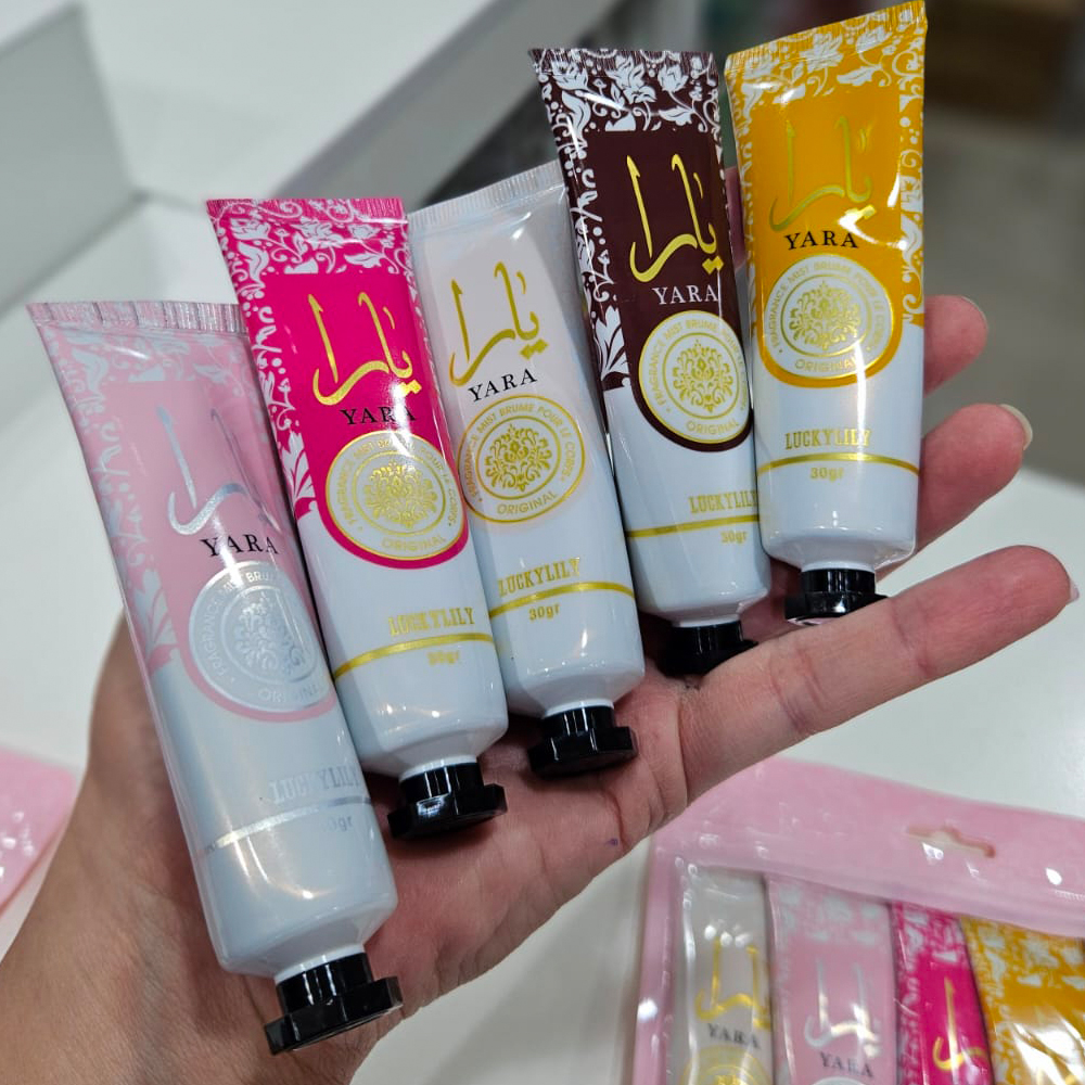 Set de 5 cremas para mano Perfume Alternativos arabes 30g 2