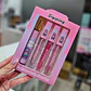 Siyiping - Set de 3 brillos labiales + Perfume 20ml Lataffa - Miniatura 2