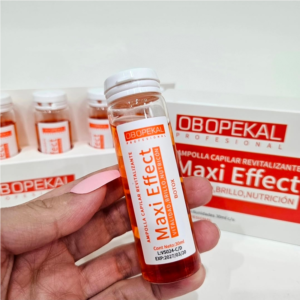 Obopekal - Ampolla Capilar revitalizante Maxi Effect Obopekal (6 ampollas en la caja) 2