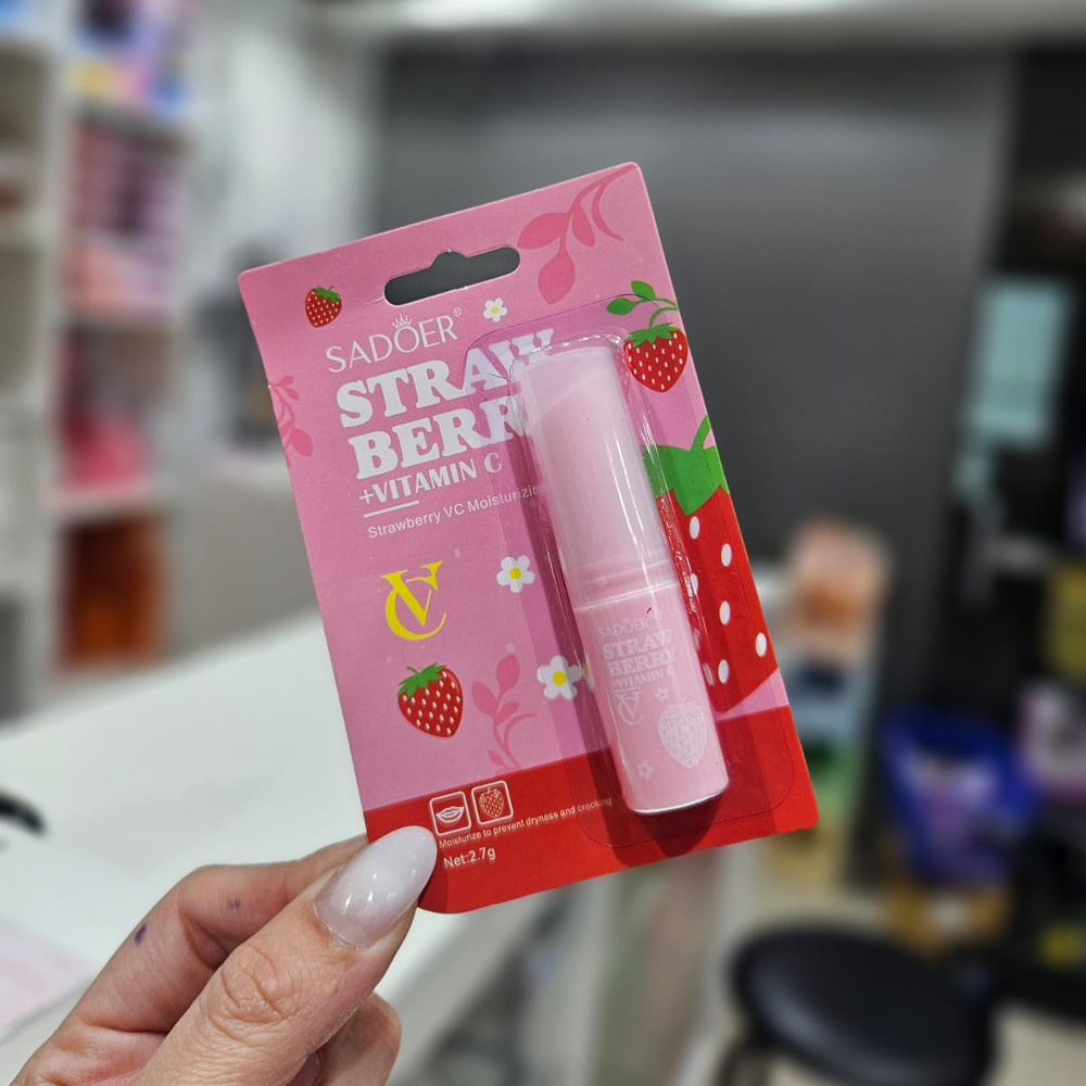 Sadoer - Bálsamo de Labios Straw Berry 1