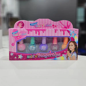 Nails Polish - Set de 5 esmaltes para niña
