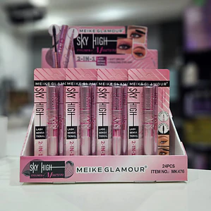 Meike Glamour - Set de Delineador + Mascara de pestañas negro