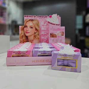 Meike Glamour - Jabón perfumado blanqueador