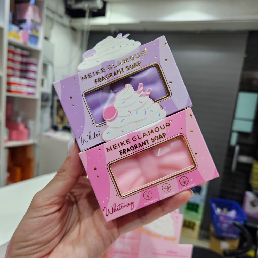Meike Glamour - Jabón perfumado blanqueador 3