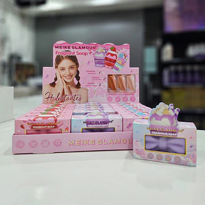 Meike Glamour - Jabón perfumado blanqueador