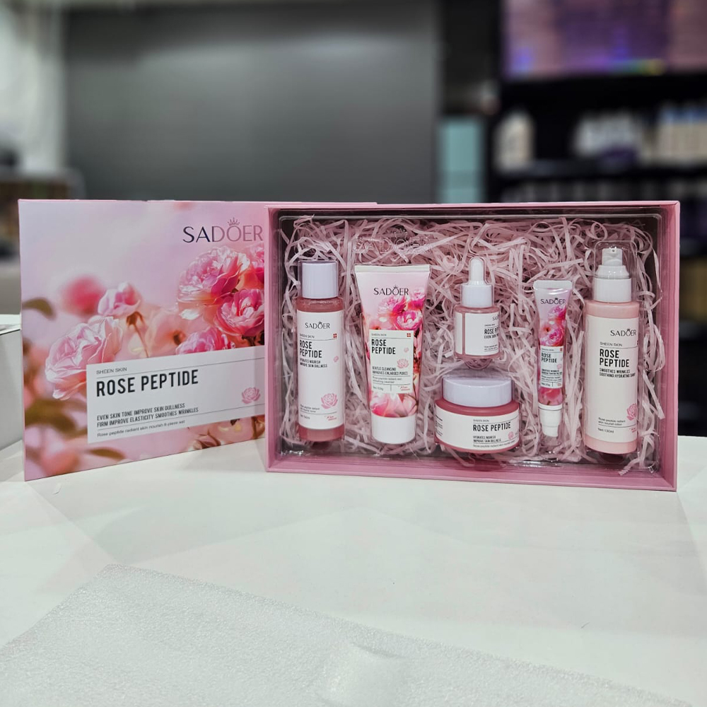 BIOAQUA - kit Facial 6 productos Peptido de Rosas 1