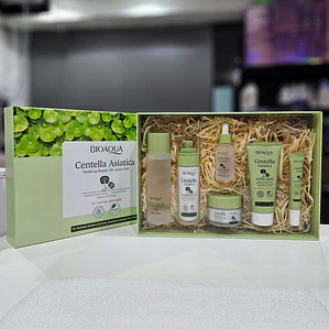 BIOAQUA - kit facial 6 productos Centella Asiática Control de grasa - Anti acne