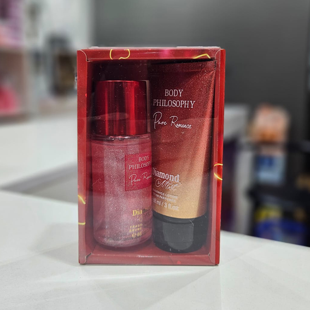 Body Philosophy - set Locion + Splash 88mlPuré Romance 1