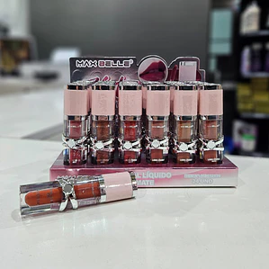 Max Belle - Labial líquido Matte tonos Nude