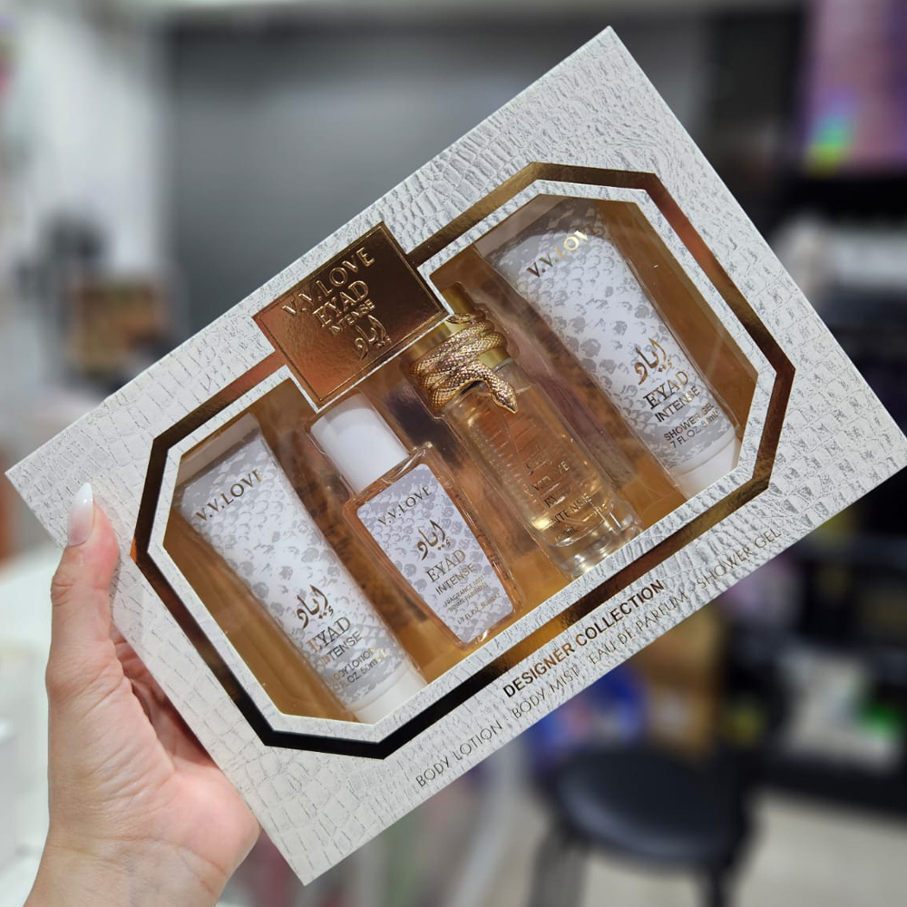 V.v.love - Set de 4 Productos Perfume + Splash + Gel de ducha + Locion corporal 50ml 2