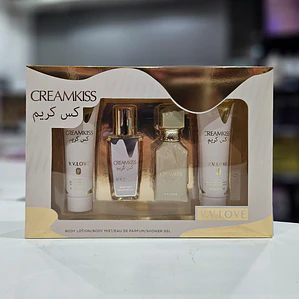 V.v.love - Set de 4 Productos Perfume + Splash + Gel de ducha + Locion corporal 50ml