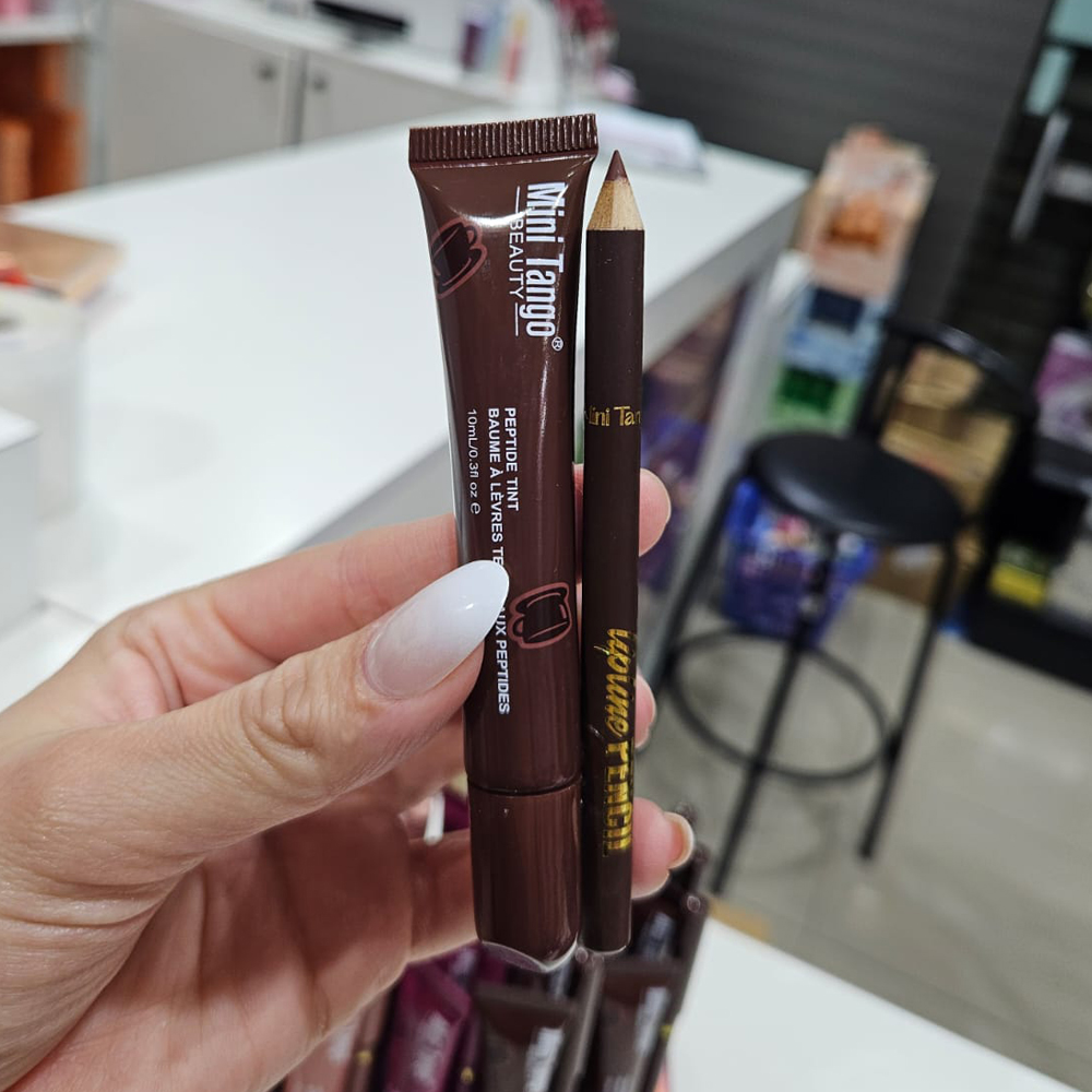 Mini Tango - Brillo de Labios + Lapiz delineador en creyon 2