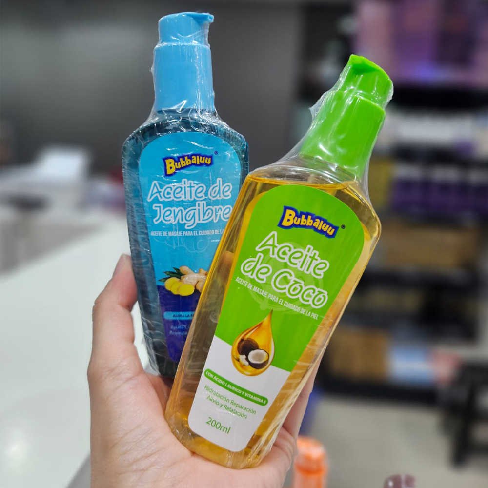 Bubbaluu - Aceite Corporal Masajeador 200ml 2