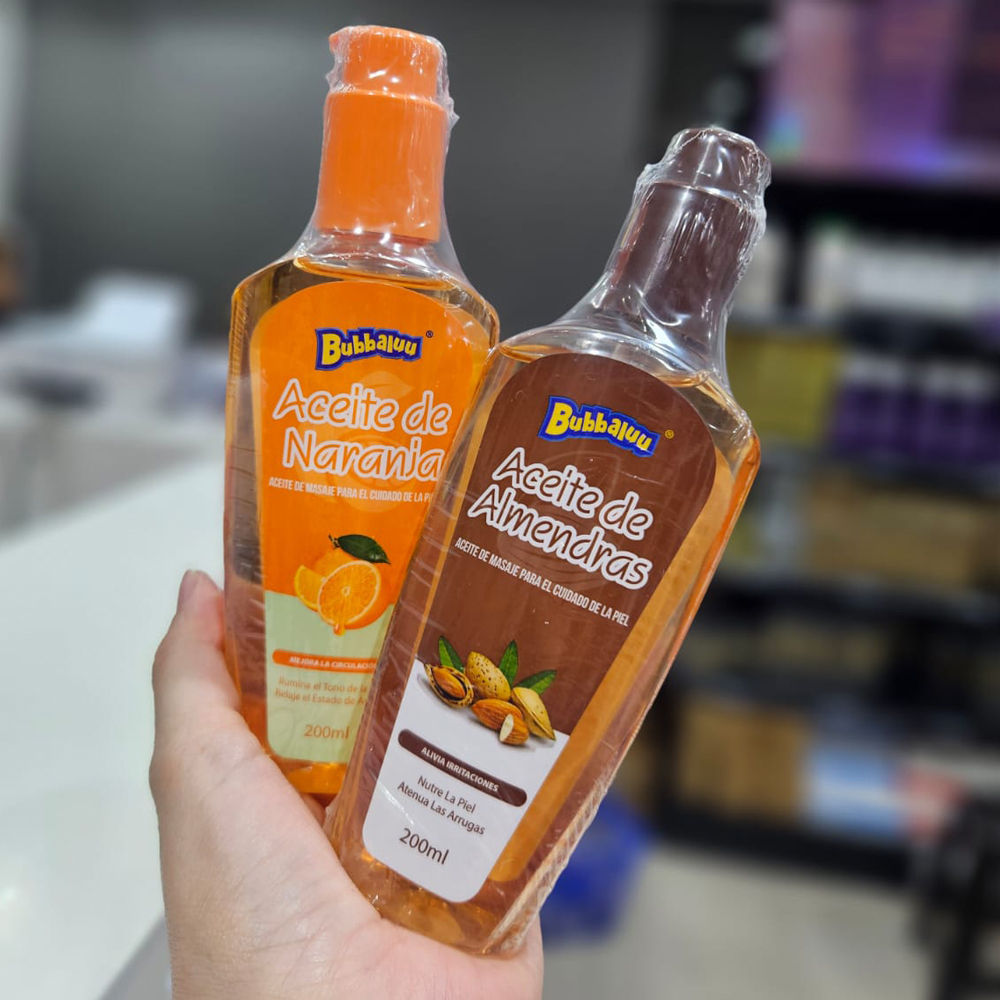 Bubbaluu - Aceite Corporal Masajeador 200ml 3