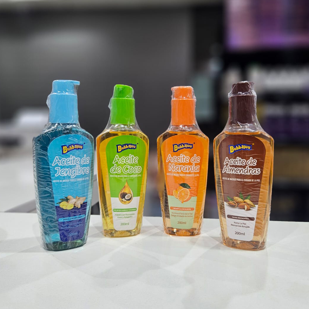 Bubbaluu - Aceite Corporal Masajeador 200ml 1