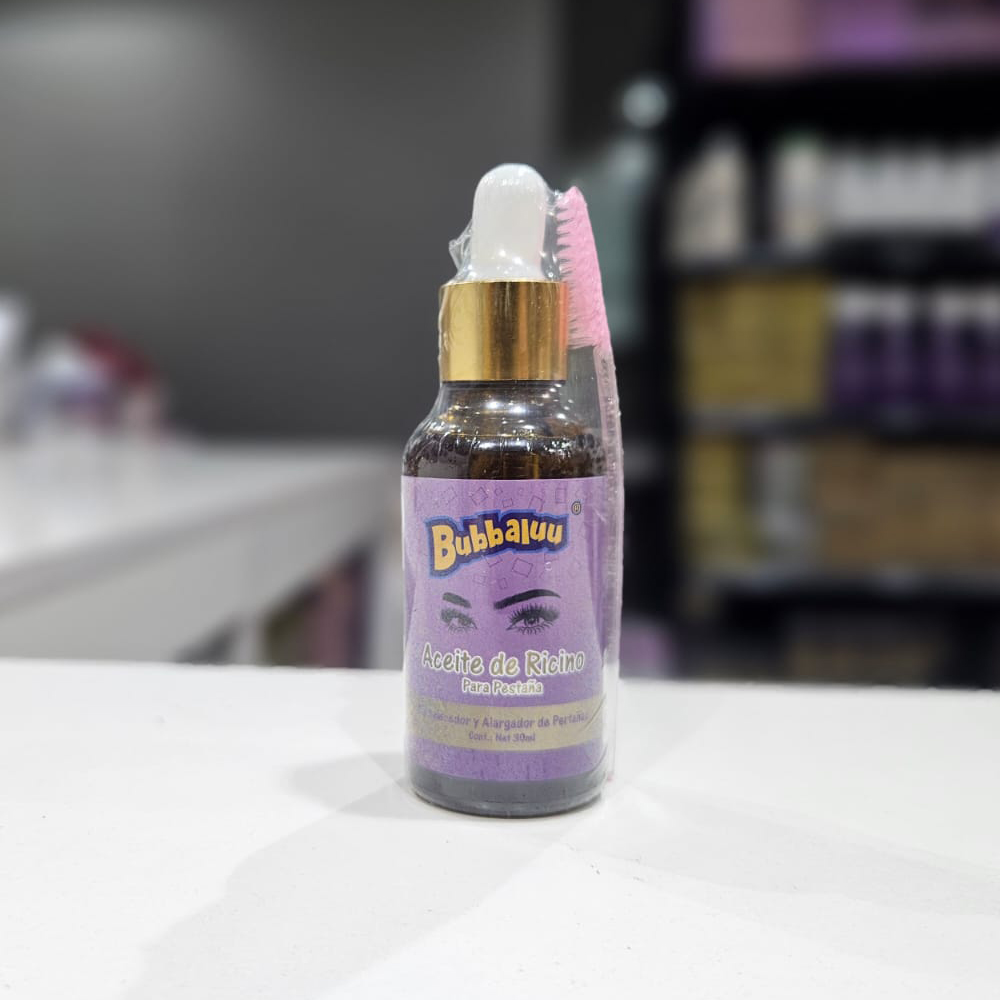 Bubbaluu - Aceite de Ricino para pestañas 30ml 1