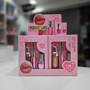 Meike Glamour - 3en1 Brillo labial + Delineador + Labial en barra