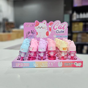 AOZY - Brillo magico de labios Cat cute