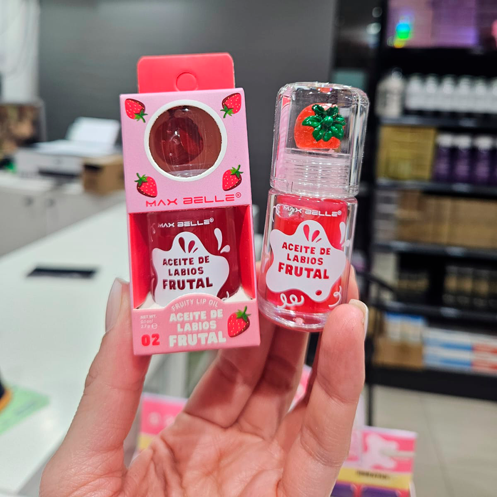Max Belle - Aceite de labios  aromas frutales  3