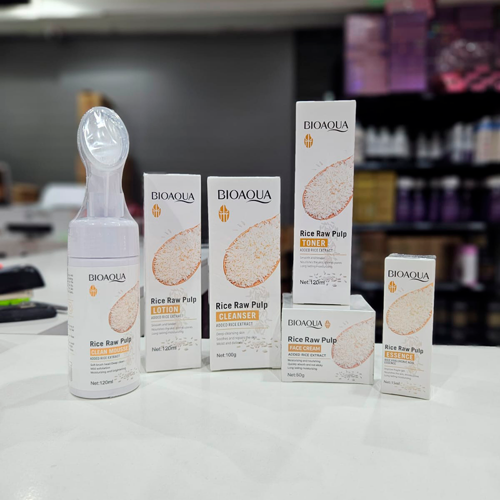Bioaqua - Kit Facial 6 productos esencia de arroz 1
