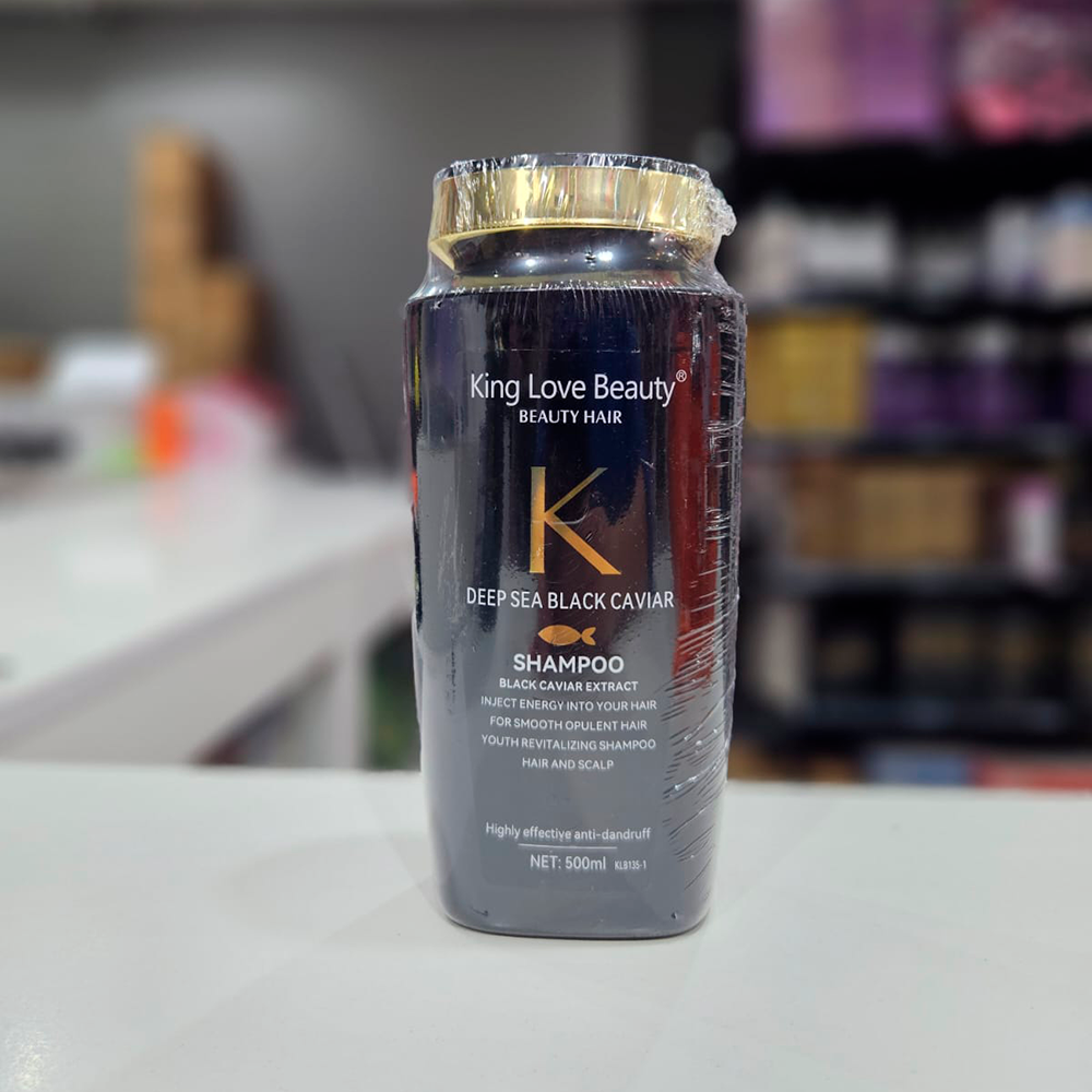 Kin Love Beauty - Shampoo Caviar Negro 500ml 1