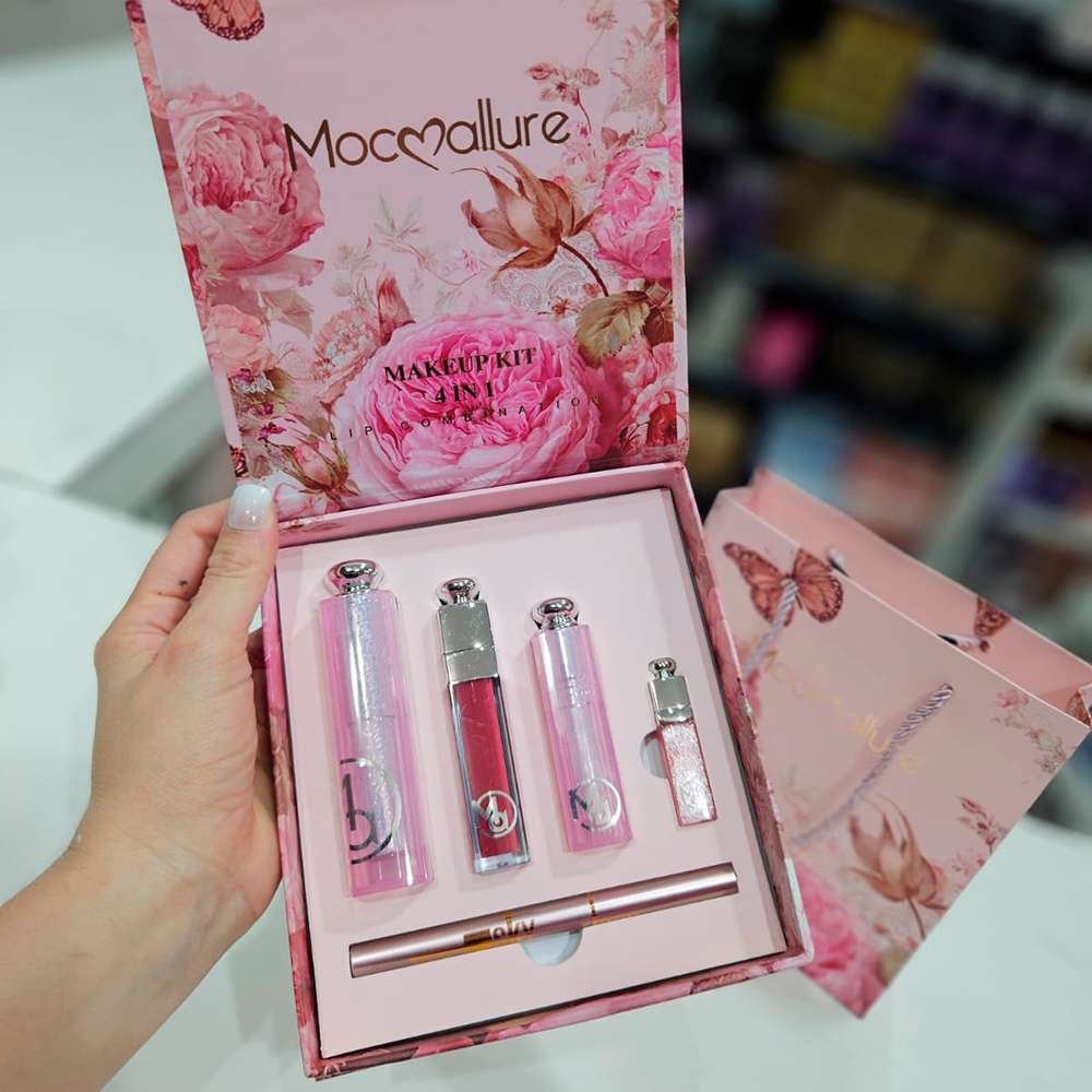Moc Allure - Set de 3 Labiales + Delineador + Rubor 2