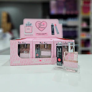 Flower Rocco - Set de balsamo Labial + Mini Perfume