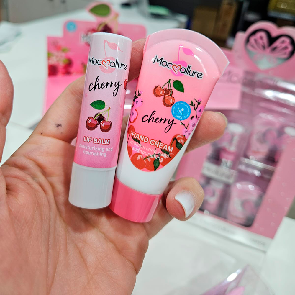 Moc Allure - Set de bálsamo de labios + Mini crema para mano 2