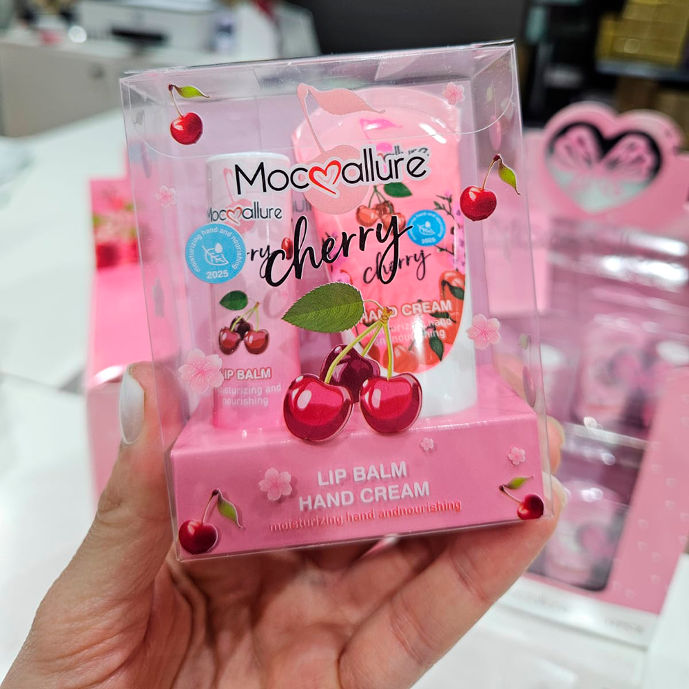 Moc Allure - Set de bálsamo de labios + Mini crema para mano 3