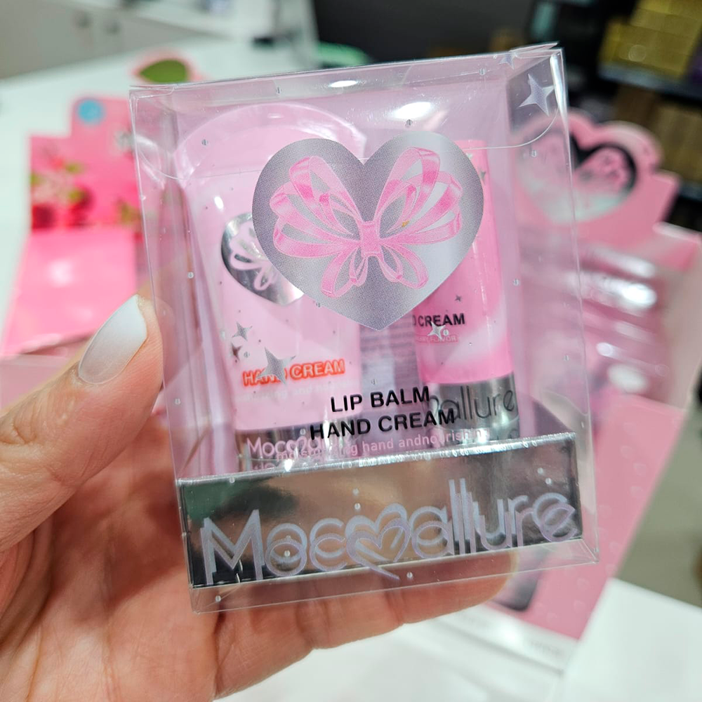 Moc Allure - Set de bálsamo de labios + Mini crema para mano 4