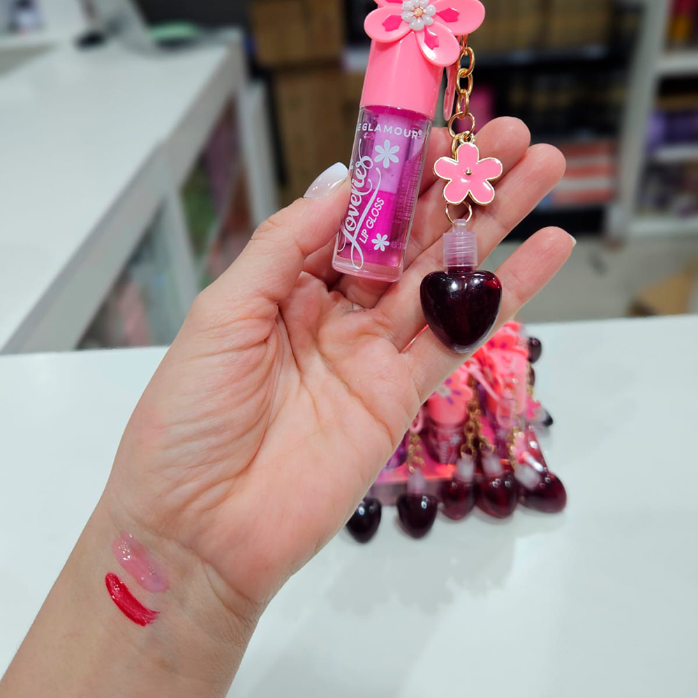 Meike Glamour - Brillo magico + tinta de labios Flor 🌼 2