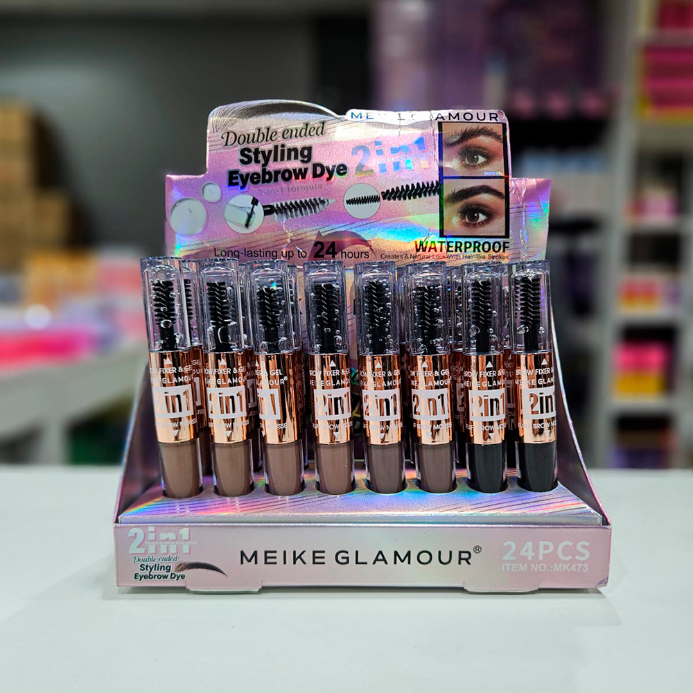 Meike Glamour - Fijador + Tinte para Cejas Waterproof 1
