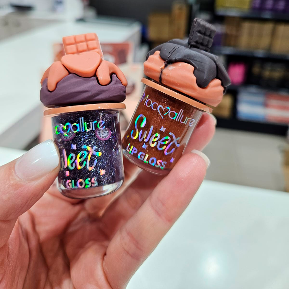 Moc Allure - Set de brillos Lataffa aromas chocolate 🍫 2