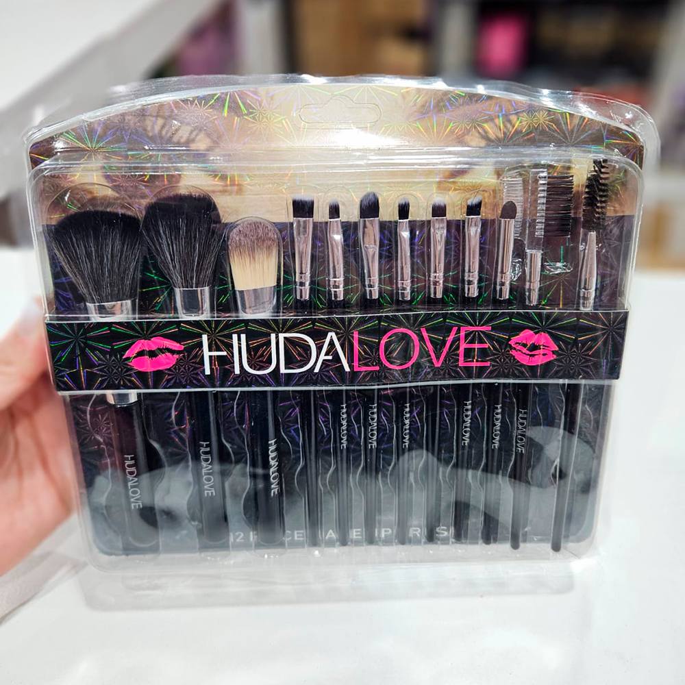 Huda Love - Set de 12 Brochas 2