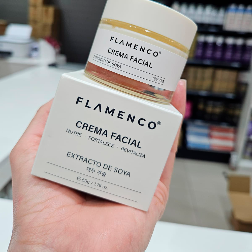 Flamenco - Crema Facial extracto de Soja 50ml 2