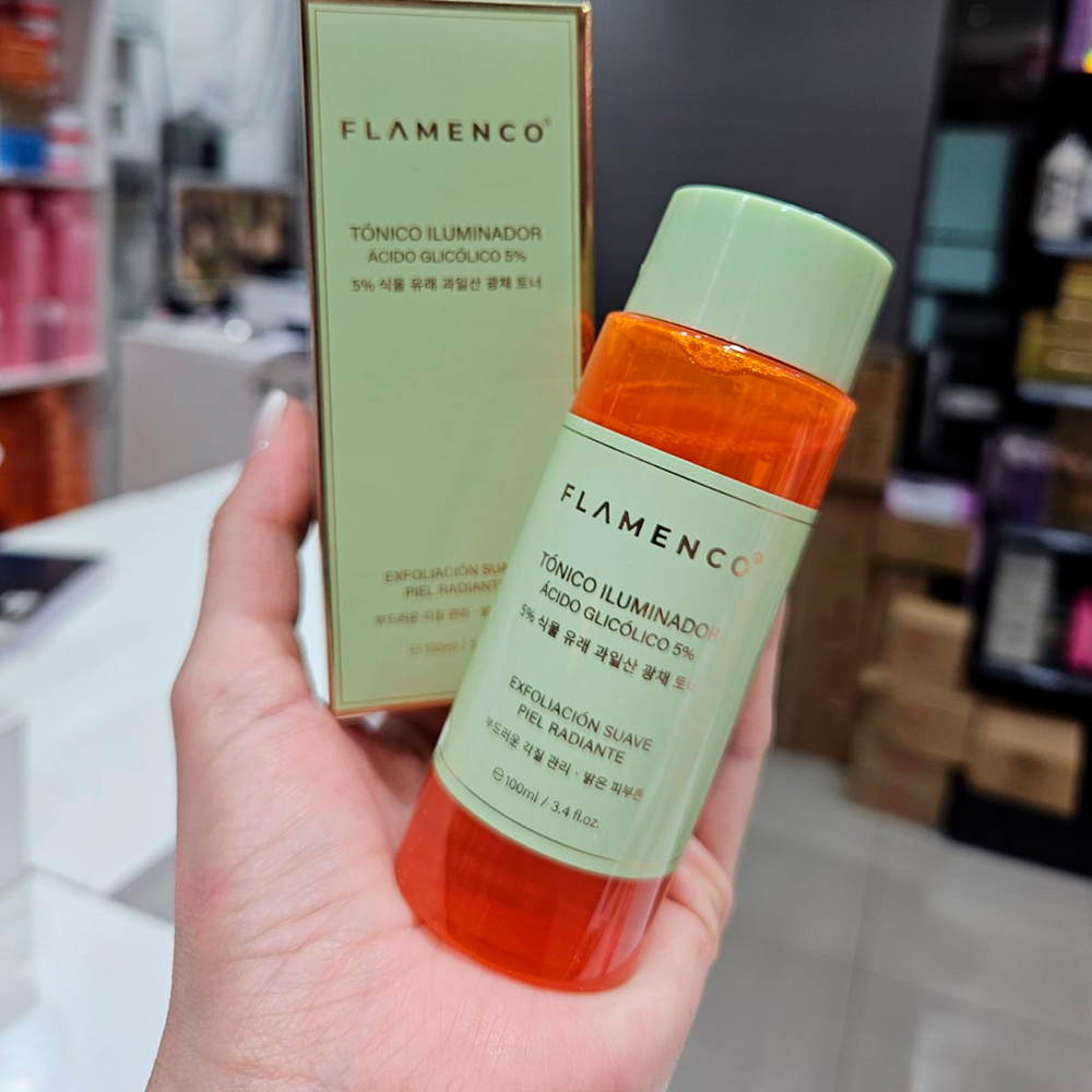 Flamenco - Tonico Iluminador acido glicolico 100ml 2