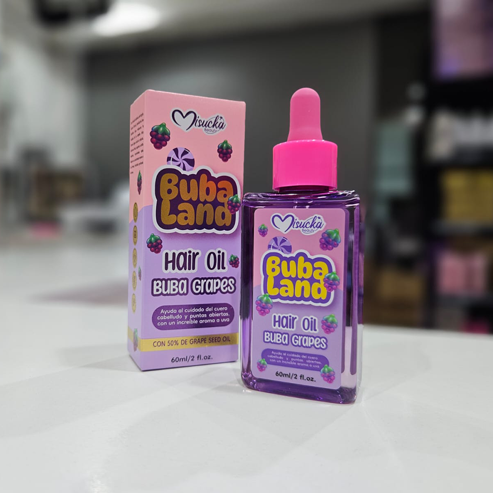 Misucka Buba Land - Aceite Capilar Buba Grapes 60ml 🍇 1