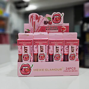 Meike Glamour - Set de Labial + Lápiz delineador
