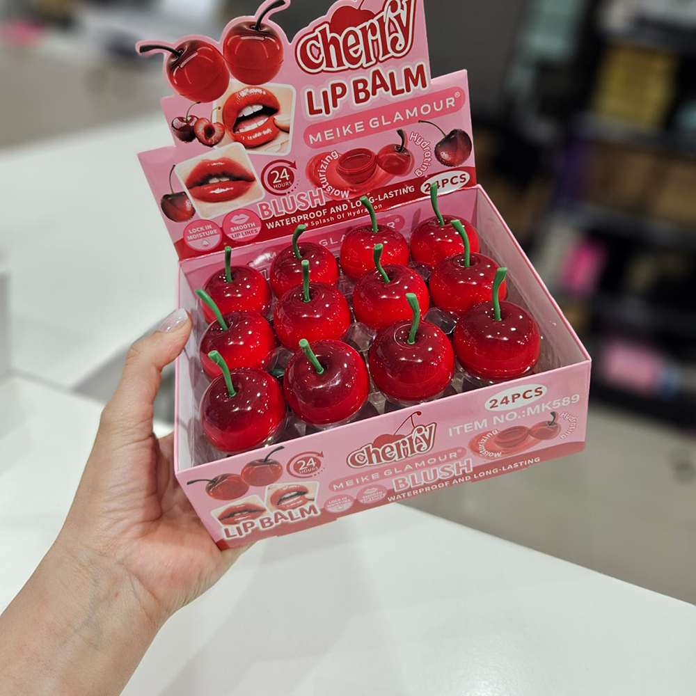 Meike Glamour - Bálsamos de labios Cherry 🍒 1
