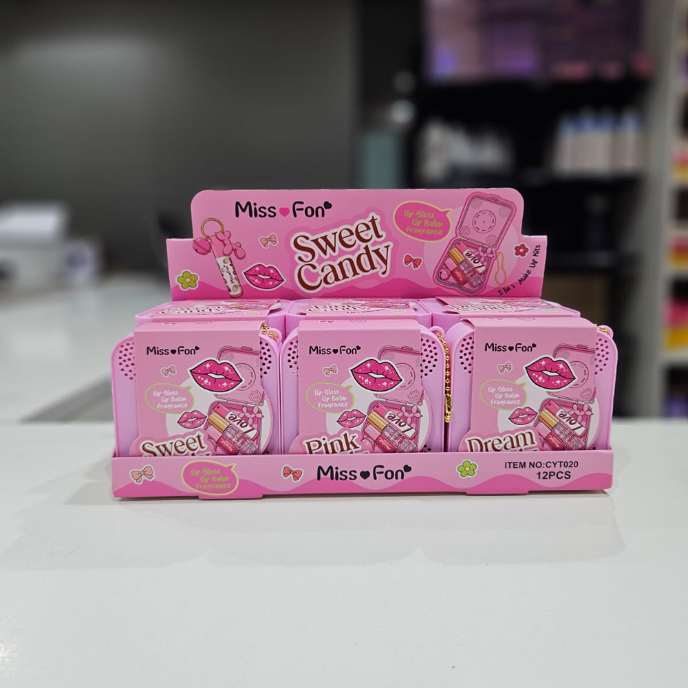 Miss Fon - Set de 2 bálsamos de labios + Mini Perfume 1