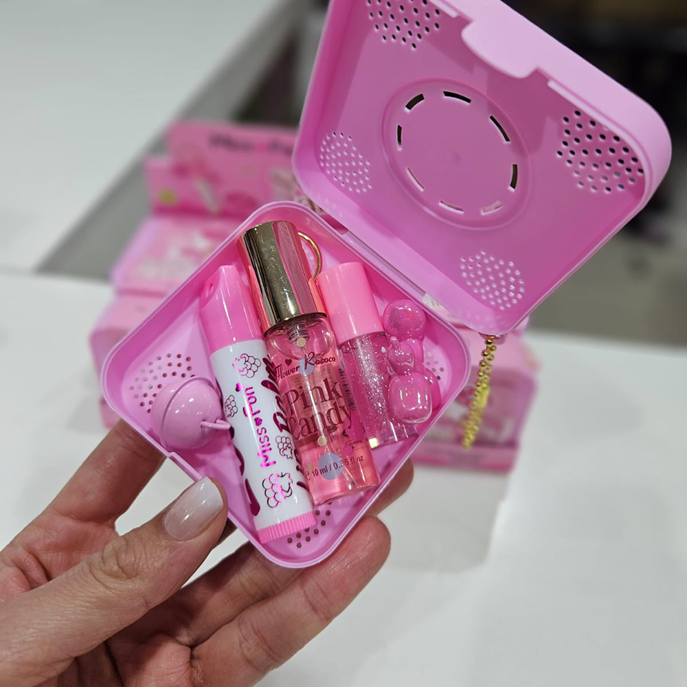 Miss Fon - Set de 2 bálsamos de labios + Mini Perfume 2