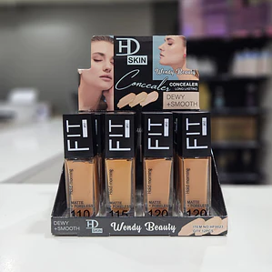 Wendy Beauty - Base líquida para pieles morenas (Caja A)