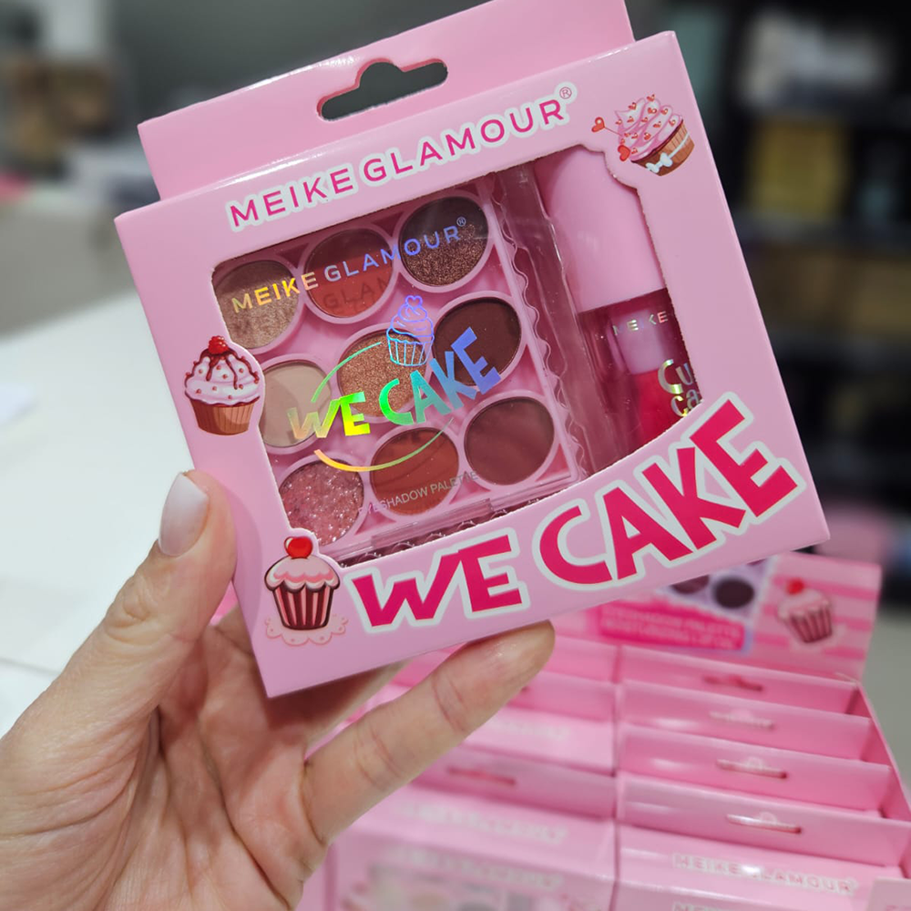 Meike Glamour - Set de sombras + Brillo de labios 5