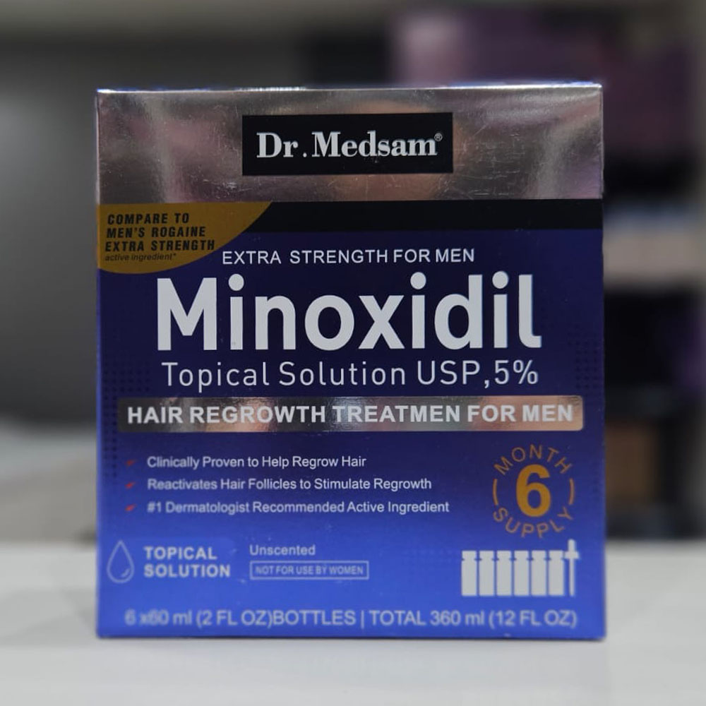 Minoxidil - Pack de 6 Minoxidil Solución 5% 1