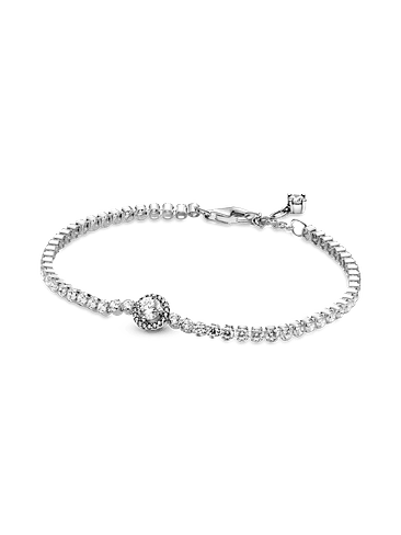 Pulsera de Tenis Halo Reluciente - Estilo Pandora 1